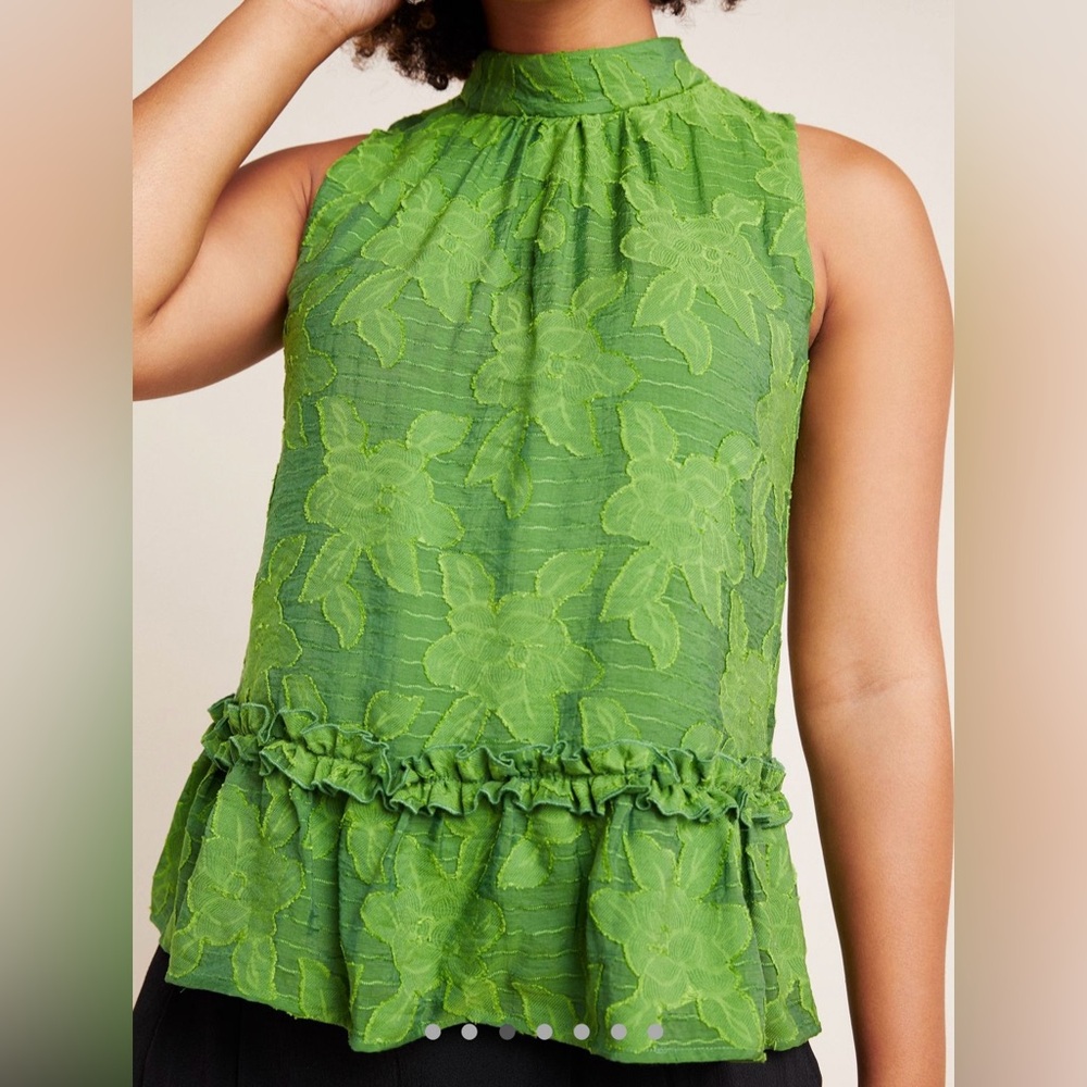 Anthropologie Maeve Savannah Swing Blouse Top Size 0